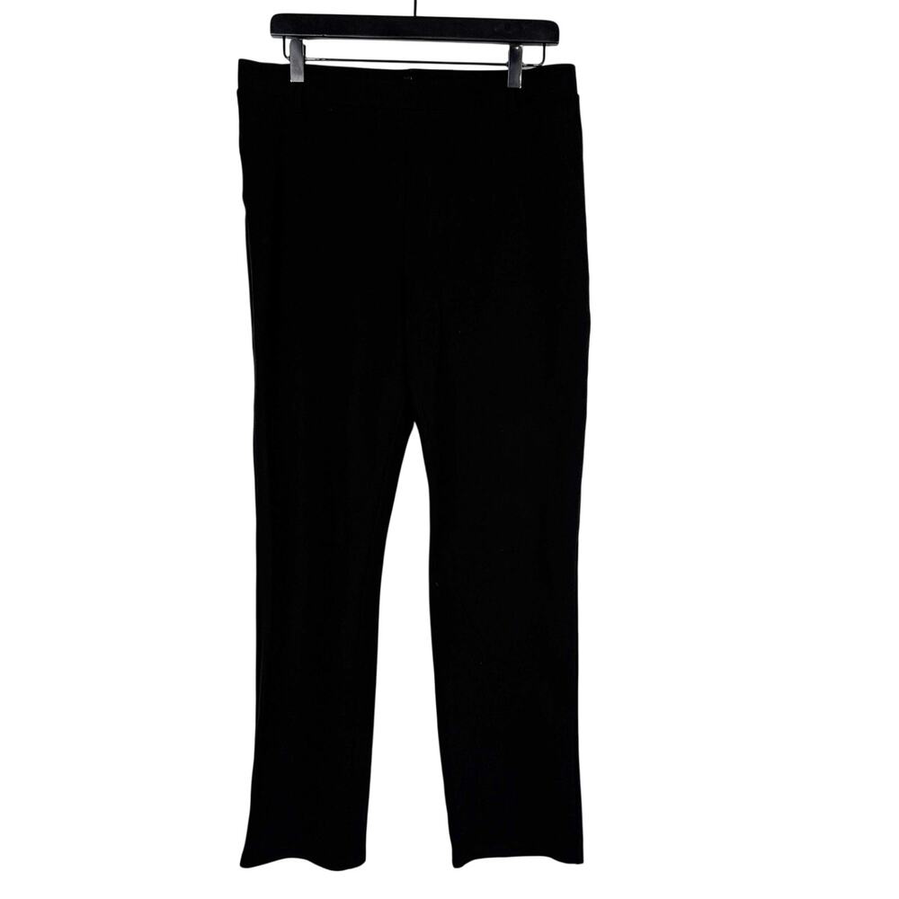 Quince Ponte Straight Leg Paint Black - L